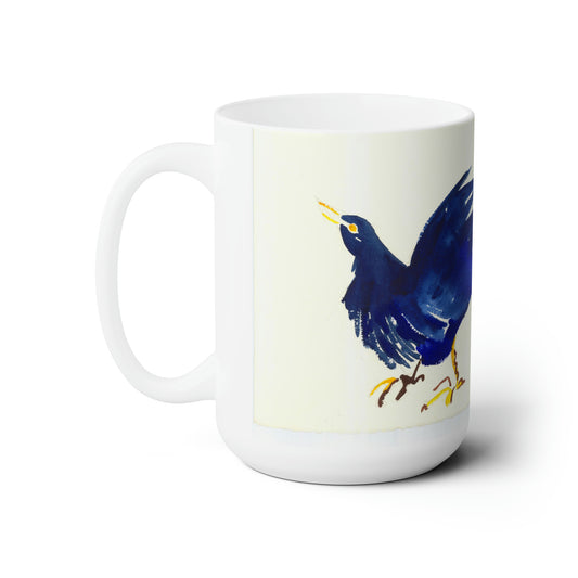 15oz Mug | "Blue Grackle" by Pat Taylor Collectables